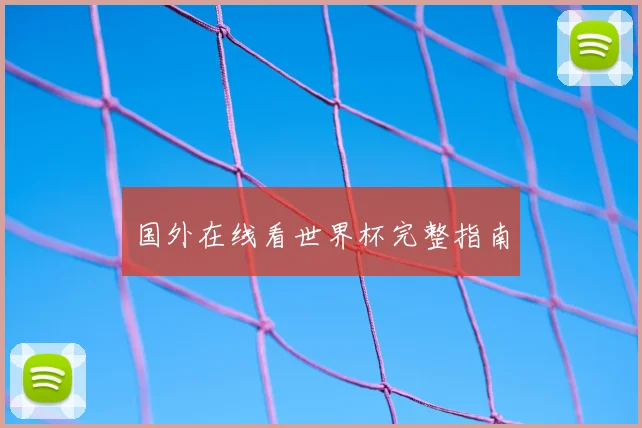 国外在线看世界杯完整指南