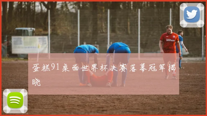 蛋糕91桌面世界杯决赛落幕冠军揭晓